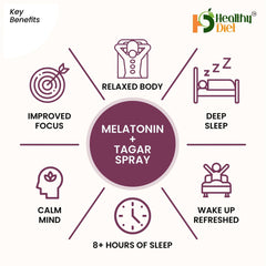 Healthy Diet deep sleep oral spray (Melatonin)