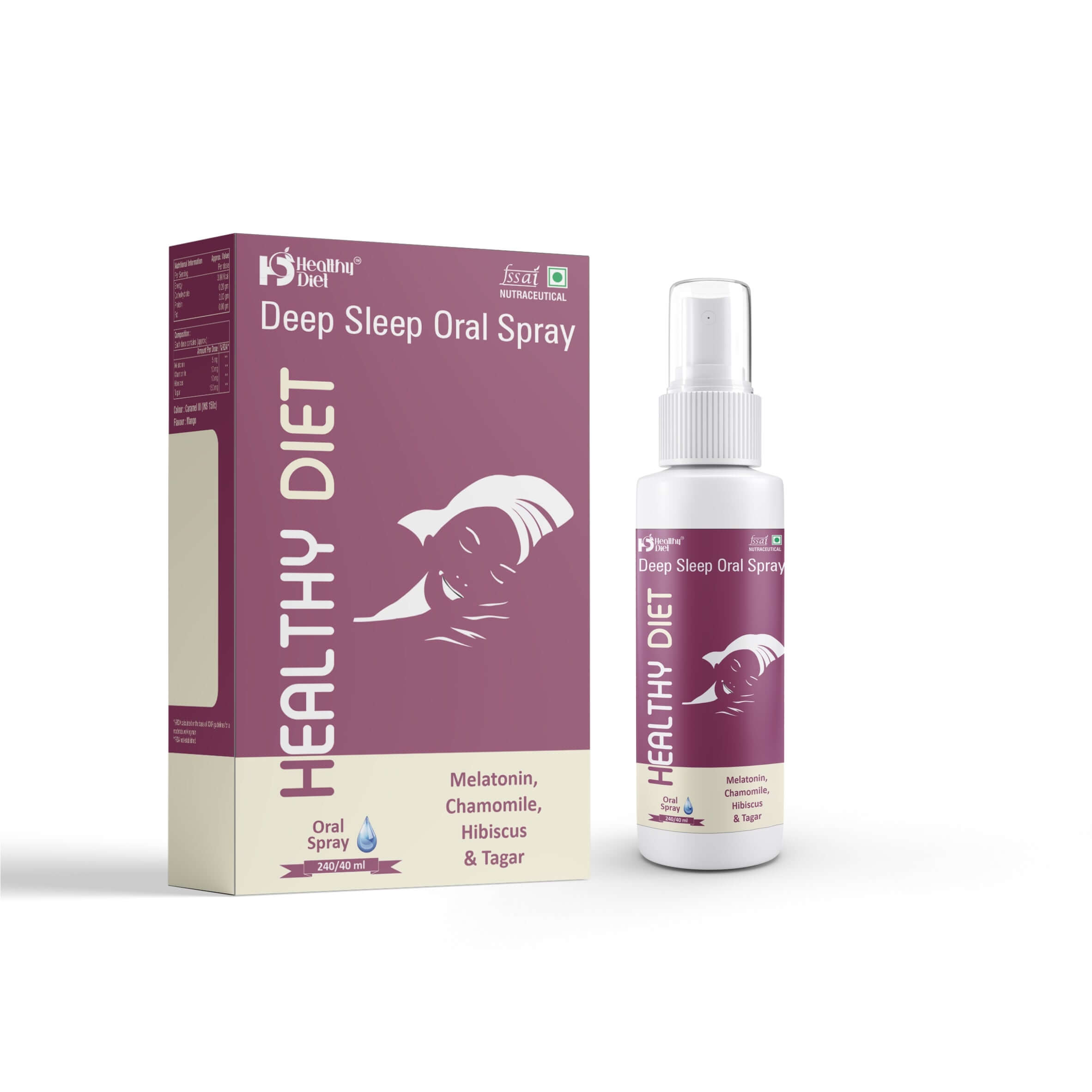 Healthy Diet deep sleep oral spray (Melatonin)